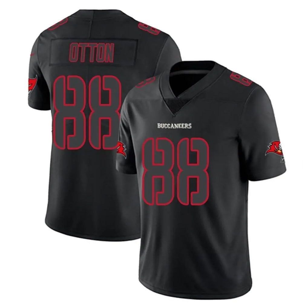 Choea TB.Buccaneers #88 Cade Otton Player Black Impact Limited Home Game Stitched Jerseys