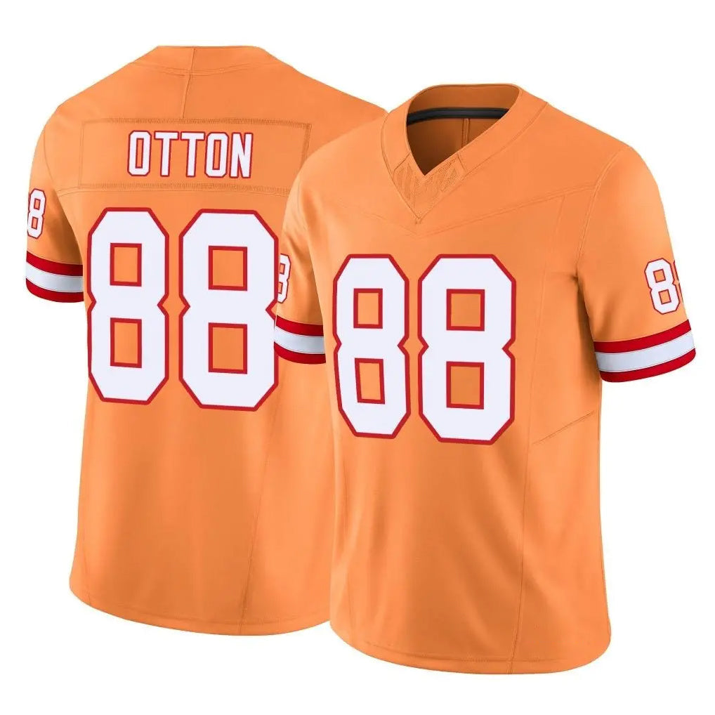 Choea TB.Buccaneers #88 Cade Otton Player Orange Limited Vapor F.U.S.E. Home Game Stitched Jerseys