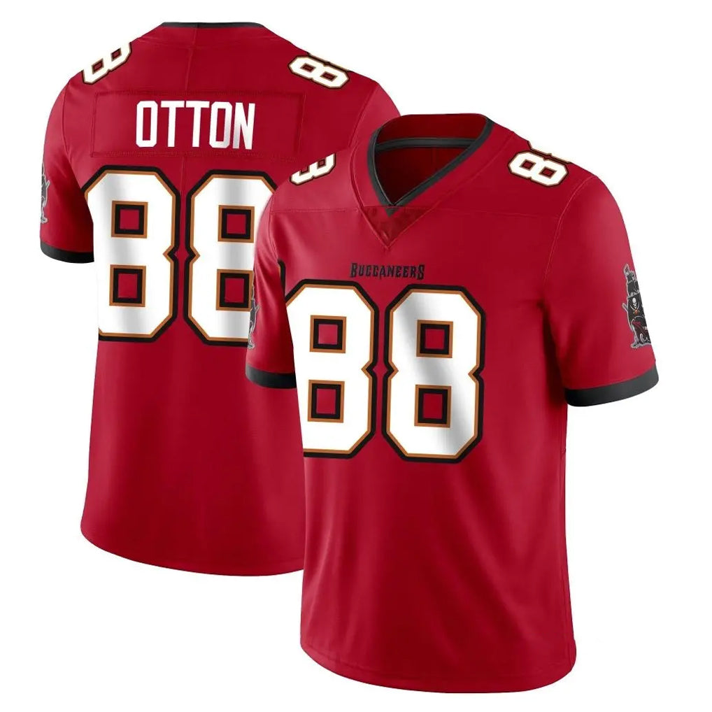 Choea TB.Buccaneers #88 Cade Otton Player Red Limited Vapor Home Game Stitched Jerseys