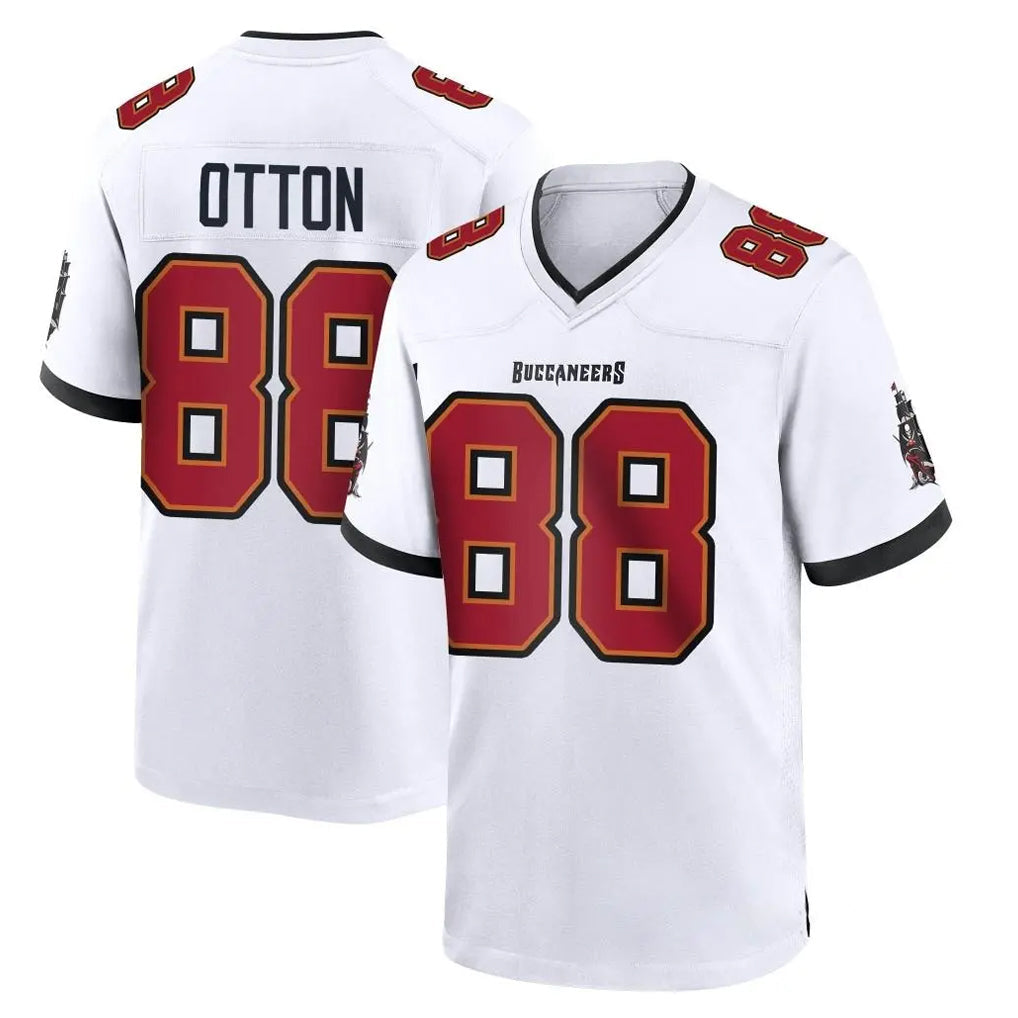 Choea TB.Buccaneers #88 Cade Otton Player White Home Game Stitched Jerseys
