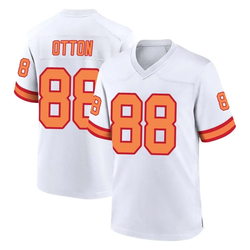 Choea TB.Buccaneers #88 Cade Otton Player White '76 Home Game Stitched Jerseys