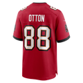 Choea TB.Buccaneers #88 Cade Otton Red Game Player Stitched Jerseys