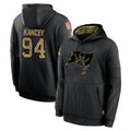Choea TB.Buccaneers #94 Calijah Kancey Player Black Salute to Service Sideline Performance Pullover Hoodies Home Game Stitched Jerseys