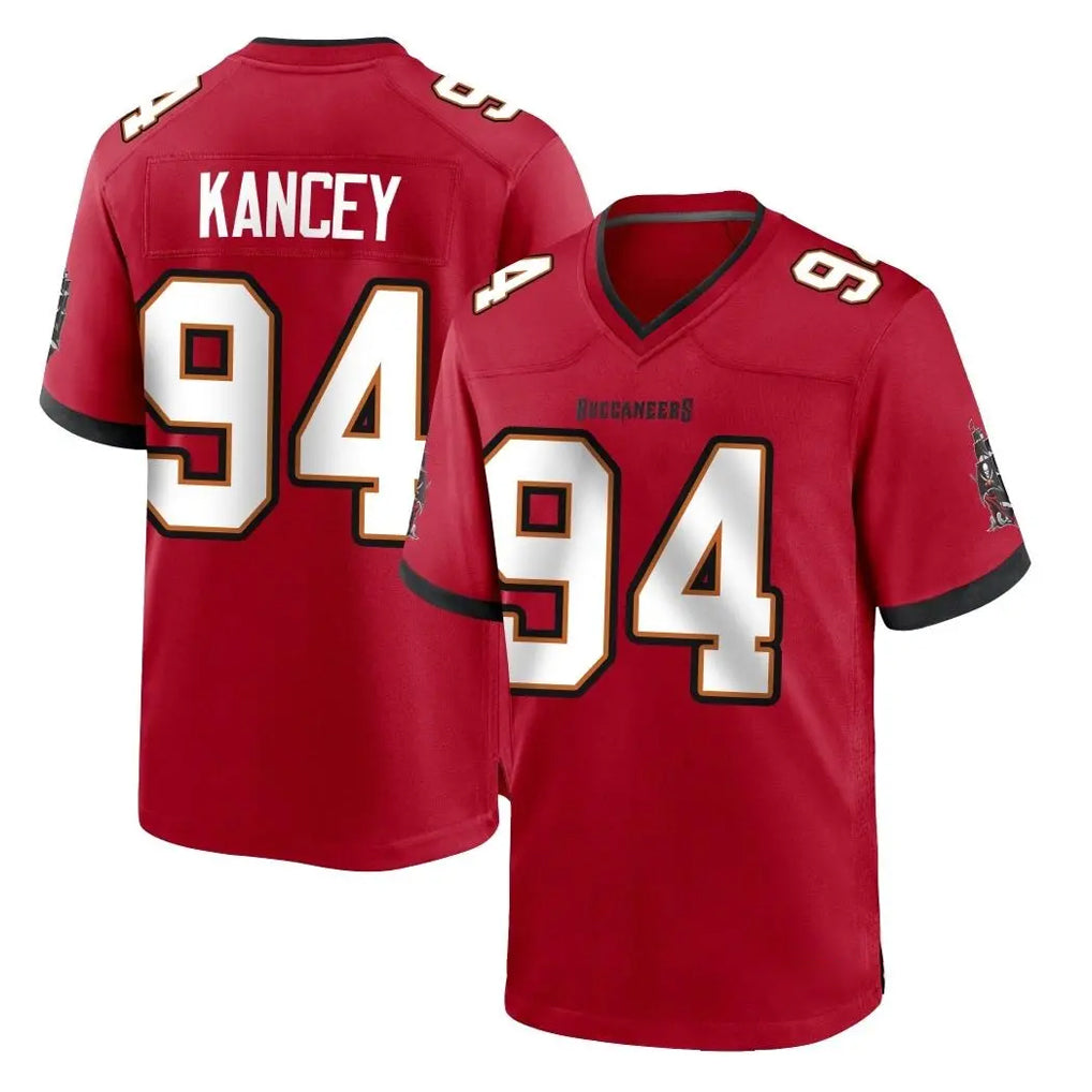 Choea TB.Buccaneers #94 Calijah Kancey Player Red Home Game Stitched Jerseys