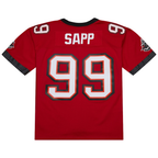 Choea TB.Buccaneers #99 Warren Sapp Mitchell & Ness Red 2002 Legacy Replica Jersey Stitched Puhic Game Jerseys
