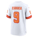 Choea TB.Buccaneers #9 Emeka Egbuka Player White Home Game Stitched Jerseys