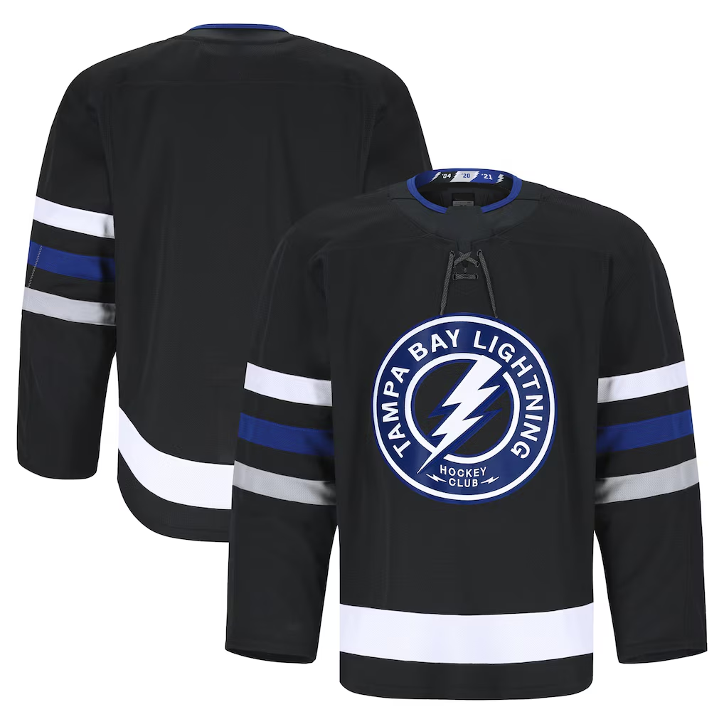 Choea TB.Lightning Black Alternate Authentic Pro Jerseys