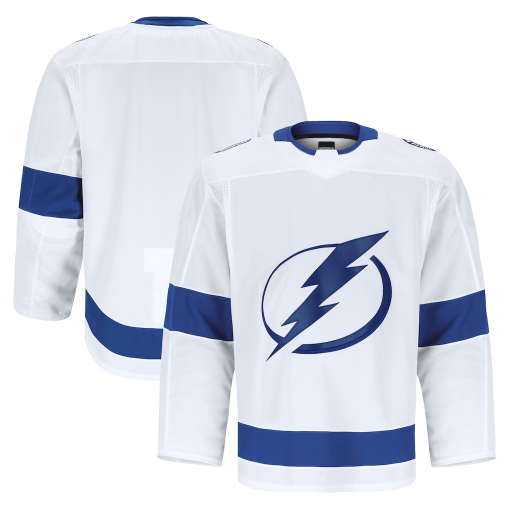 Choea TB.Lightning White Away Authentic Pro Jerseys