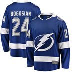 Choea TB.Lightning #24 Zach Bogosian Blue Home Breakaway Player Jerseys