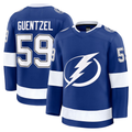 Choea TB.Lightning #59 Jake Guentzel Blue Home Premium Jerseys