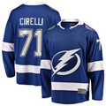 Choea TB.Lightning #71 Anthony Cirelli Blue Home Breakaway Player Jerseys