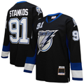 Choea TB.Lightning #91 Steven Stamkos Mitchell & Ness Black 2008?09 Power Play Jerseys