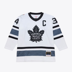 Choea T.Maple Leafs Auston Matthews Mitchell & Ness White 2019 All-Star Game Power Play Jerseys