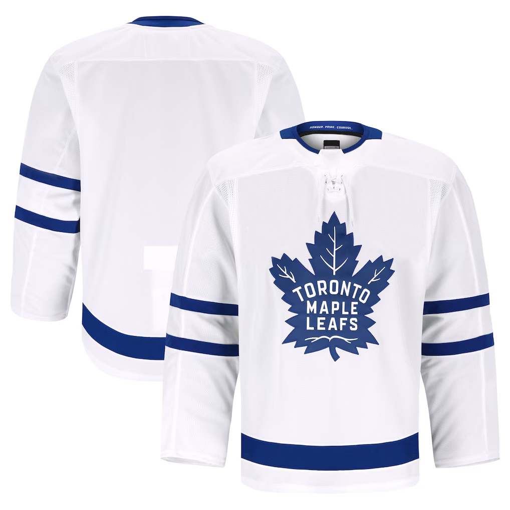 Choea T.Maple Leafs White Away Authentic Pro Jerseys