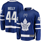 Choea T.Maple Leafs #44 Morgan Rielly Blue Home Breakaway Player Jerseys