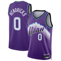 Choea U.Jazz #0 Taylor Hendricks Purple Swingman Jerseys - Icon Edition