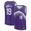 Choea U.Jazz #19 Ace Bailey Fanatics Purple Fast Break Replica Jerseys - Icon Edition