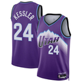 Choea U.Jazz #24 Walker Kessler Purple Swingman Jerseys- Icon Edition