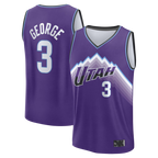 Choea U.Jazz #3 Keyonte George Fanatics Purple Fast Break Replica Jerseys - Icon Edition