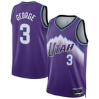 Choea U.Jazz #3 Keyonte George Purple Swingman Jerseys - Icon Edition