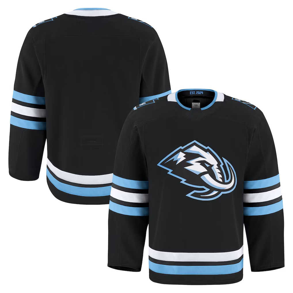 Choea U.Mammoth Black Home Authentic Pro Jerseys