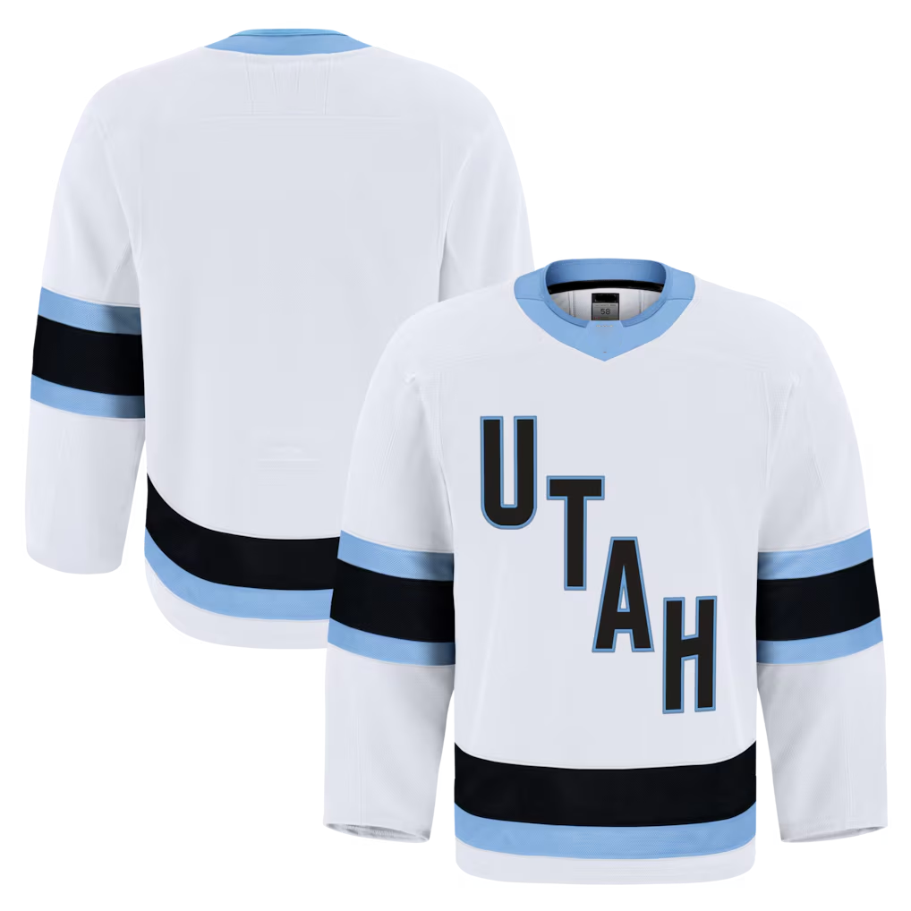 Choea U.Mammoth White Away Authentic Pro Jerseys