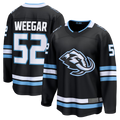 Choea U.Mammoth #52 MacKenzie Weegar Black Home Breakaway Jerseys