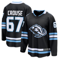 Choea U.Mammoth #67 Lawson Crouse Black Home Breakaway Player Jerseys