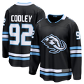 Choea U.Mammoth #92 Logan Cooley Black Home Breakaway Jerseys