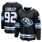 Choea U.Mammoth #92 Logan Cooley Black Home Breakaway Jerseys