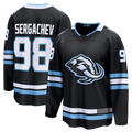 Choea U.Mammoth #98 Mikhail Sergachev Black Home Breakaway Player Jerseys