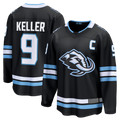 Choea U.Mammoth #9 Clayton Keller Black Home Breakaway Jerseys