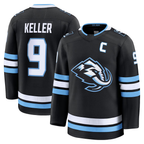 Choea U.Mammoth #9 Clayton Keller Black Home Premium Player Jerseys