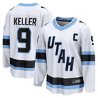 Choea U.Mammoth #9 Clayton Keller White Away Breakaway Player Jerseys