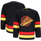 Choea V.Canucks Black Alternate Authentic Pro Jerseys