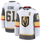 Choea V.Golden Knights #61 Mark Stone White Away Premium Jerseys