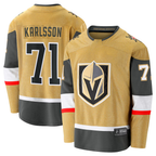 Choea V.Golden Knights #71 William Karlsson Gold Home Breakaway Jerseys