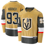 Choea V.Golden Knights #93 Mitch Marner Gold Home Breakaway Stitched Jerseys