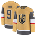 Choea V.Golden Knights #9 Jack Eichel Gold Home Premium Jerseys