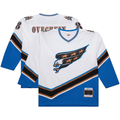 Choea W.Capitals Alexander Ovechkin Mitchell & Ness White Big & Tall 2005-06 Power Play Jerseys