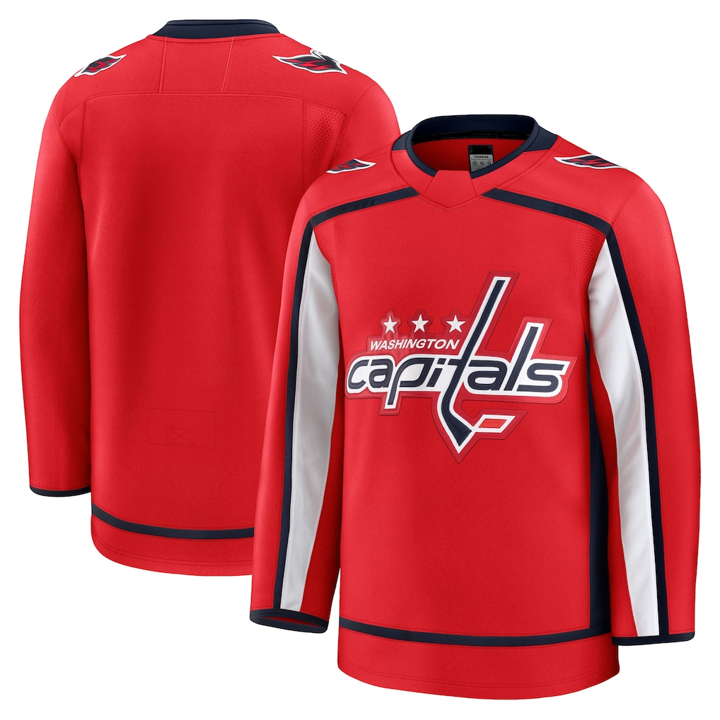 Choea W.Capitals Red Home Premium Jerseys