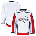 Choea W.Capitals White Away Authentic Pro Jerseys