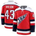 Choea W.Capitals #43 Tom Wilson Red Alternate Premium Player Jerseys