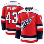 Choea W.Capitals #43 Tom Wilson Red Alternate Premium Player Jerseys
