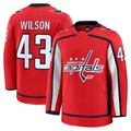 Choea W.Capitals #43 Tom Wilson Red Home Premium Jerseys