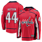 Choea W.Capitals #44 Cole Hutson Red Home Breakaway Jerseys