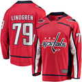 Choea W.Capitals #79 Charlie Lindgren Red Home Breakaway Player Jerseys