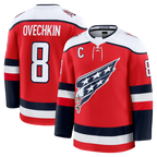 Choea W.Capitals #8 Alexander Ovechkin Red Alternate Premium Player Jerseys