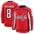 Choea W.Capitals #8 Alexander Ovechkin Red Home Premium Jerseys