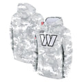 Choea W.Commanders Arctic Camo Limited Salute to Service Pullover Hoodies Game Blank Player Stitched Jerseys